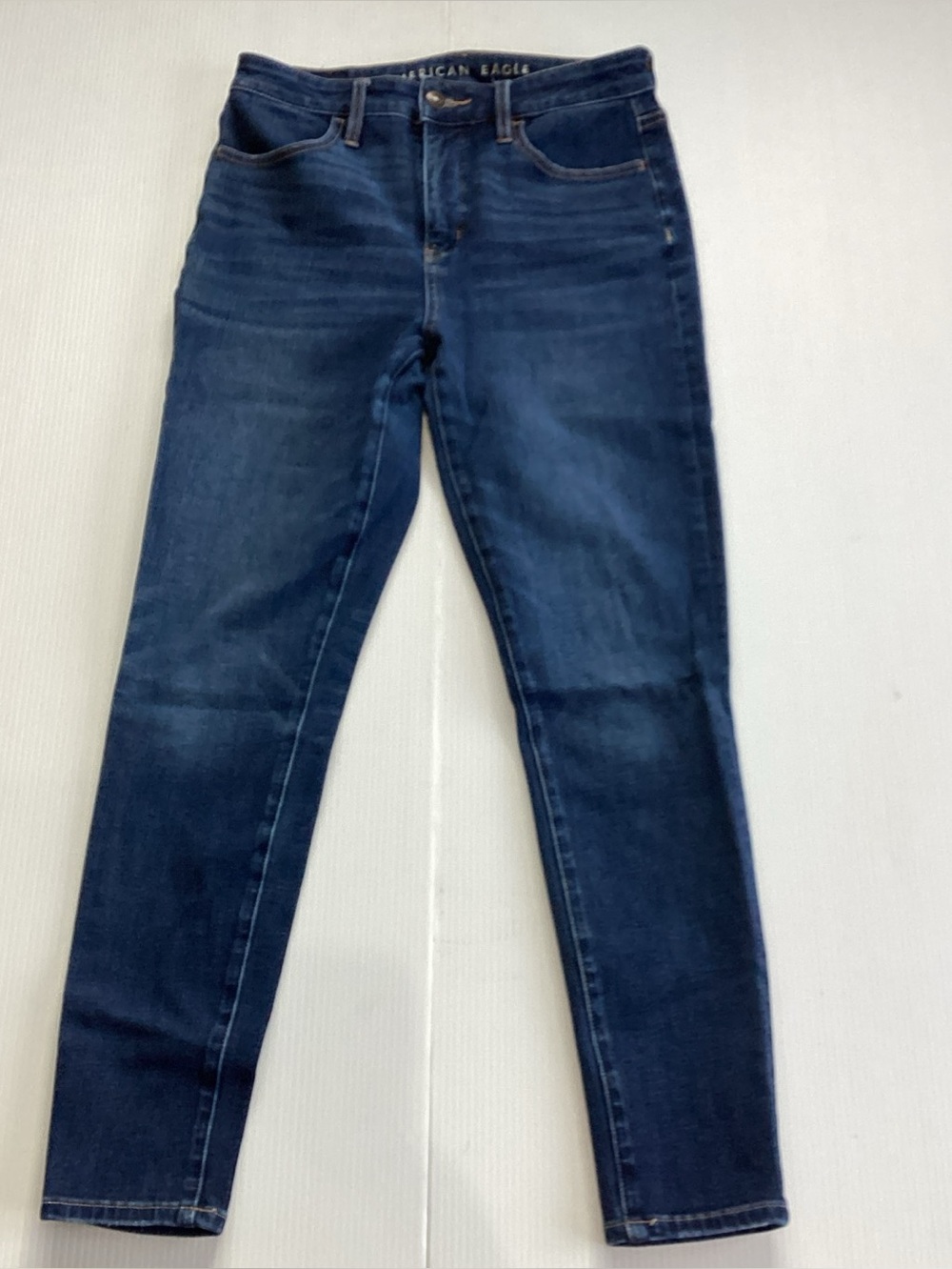 American Eagle Women's The Dream Jean Hi-Rise Jegging Dark Wash Denim Size 4